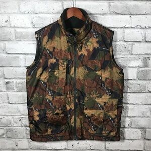 Men's Camouflage Sleeveless Jacket